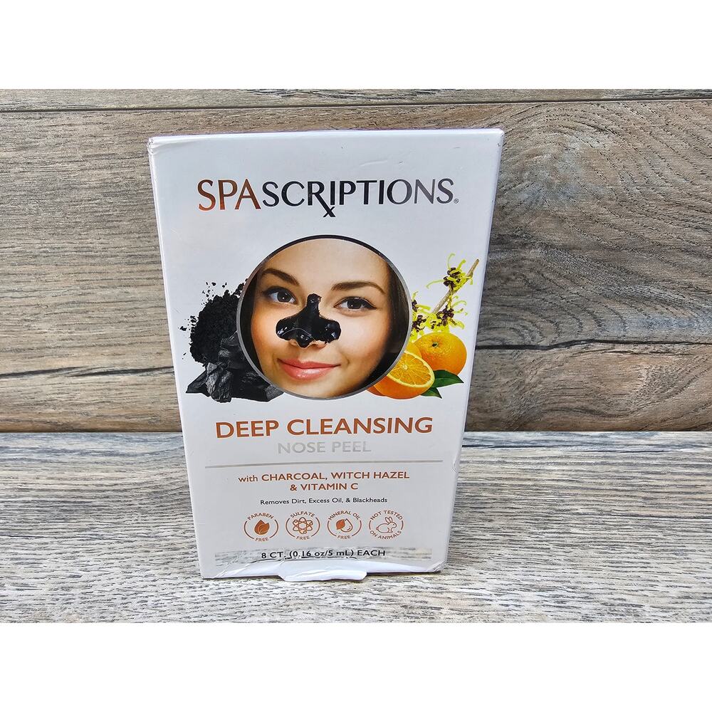 SPA SCRIPTIONS Deep Cleansing Nose Peel Spascriptions 8 Count